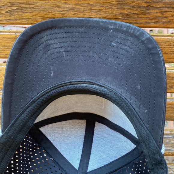 SIX hats thirst project SnapBack hat 7 panel black mesh back cap - Picture 11 of 16